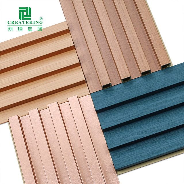 Paneles de pared de PVC estriados de 169*20 mm