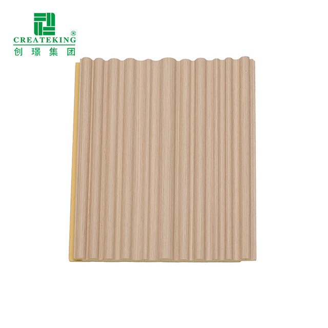 Rejilla con forma de onda de madera maciza de 159 * 11 mm