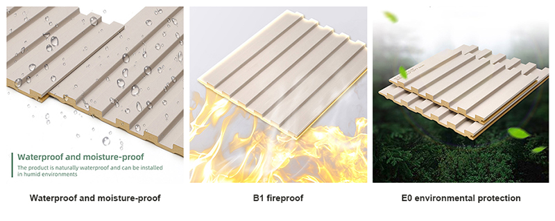 Paneles de pared estriados s&oacute;lidos de PVC de 130 * 7,8 mm