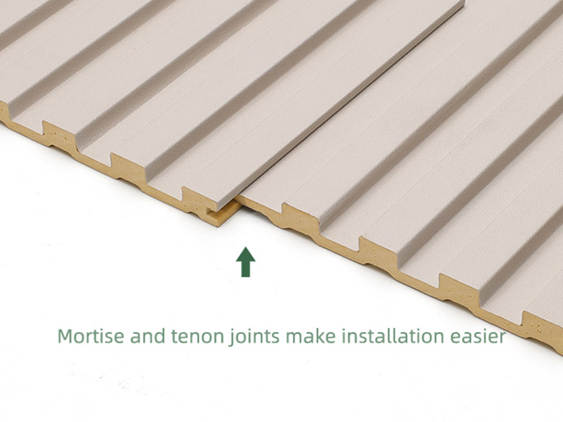 Paneles de pared estriados s&oacute;lidos de PVC de 130 * 7,8 mm