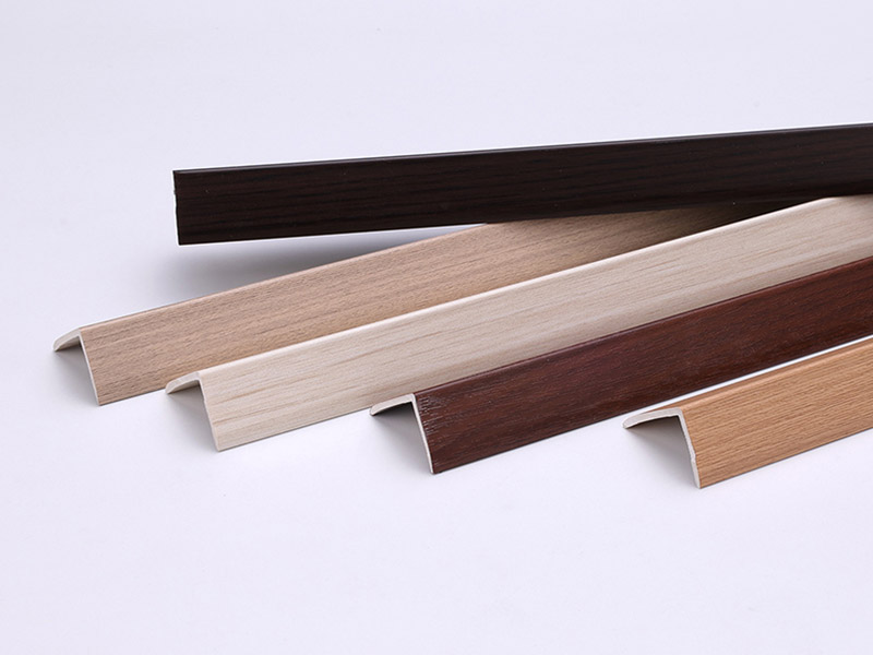 Tiras de borde de piso de madera maciza en forma de L de 30 * 20 mm