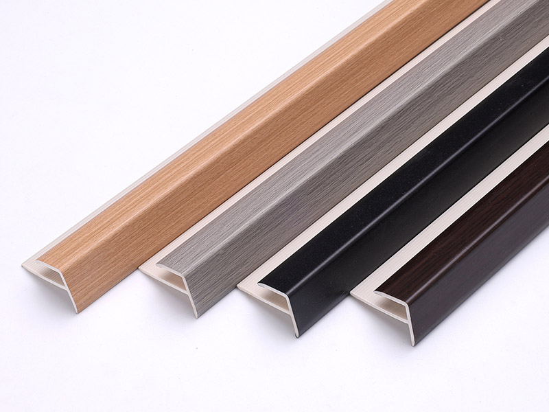 Perfiles de nariz de escalera de PVC en forma de F de 20 * 25 mm