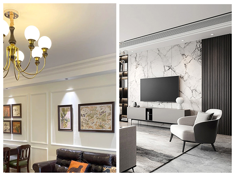 ¿Se pueden utilizar paneles de PVC en lugar de paneles de yeso?