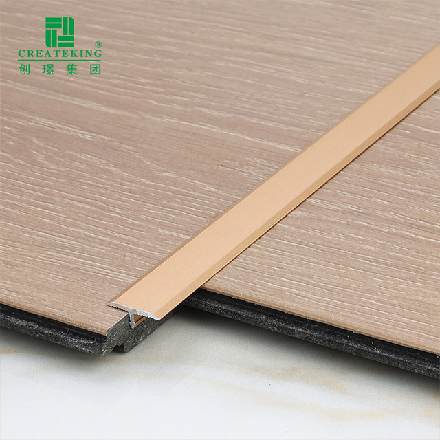 Tira de transición de piso de aluminio en forma de T de 15x5,4 mm