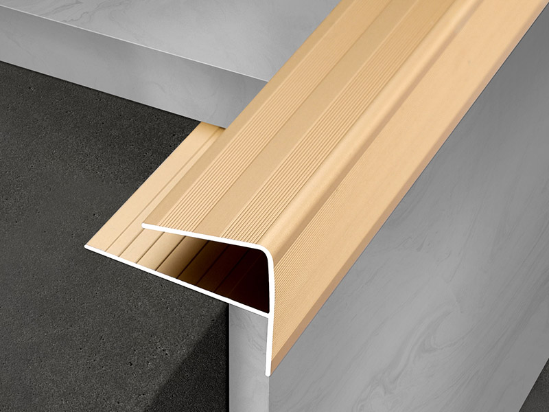 ¿Qué son los mamperles de escalera antideslizantes de aluminio y cómo se instalan?