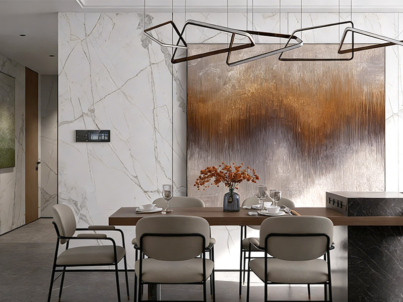 paneles de pared de cristal de carbono