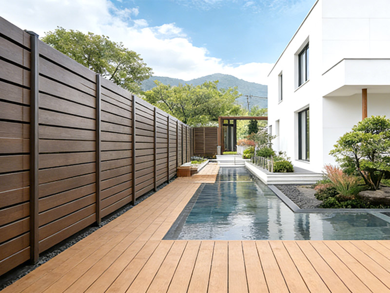 ¿Es bueno un panel de WPC para uso en exteriores?