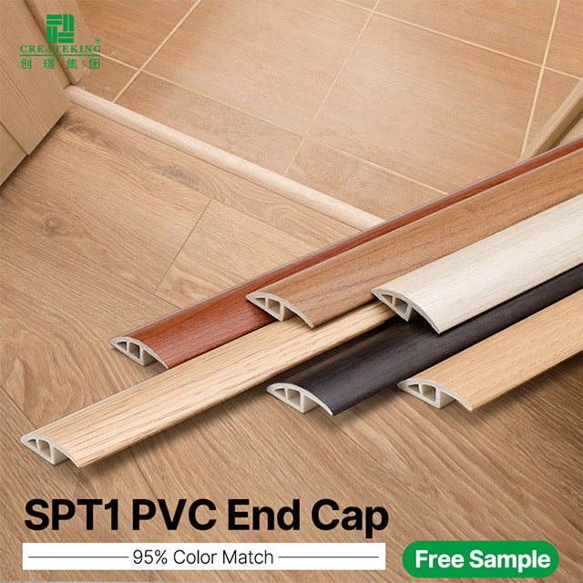 Reductor de pisos de PVC de imitación de madera de 28 * 5 mm