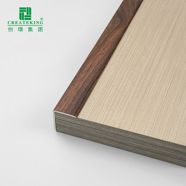 Tiras de ribete para pisos de madera maciza en forma de L de PVC de 30 * 25 mm