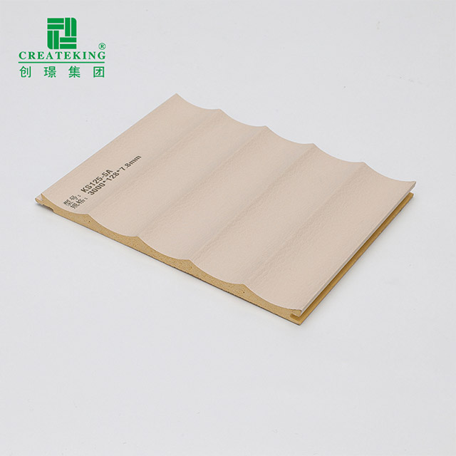 Paneles de pared estriados cóncavos de 128*7,8 mm