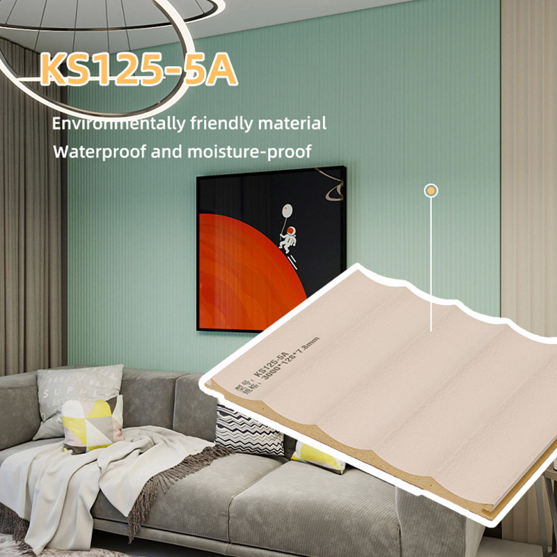 Paneles de pared estriados c&oacute;ncavos de 128*7,8 mm