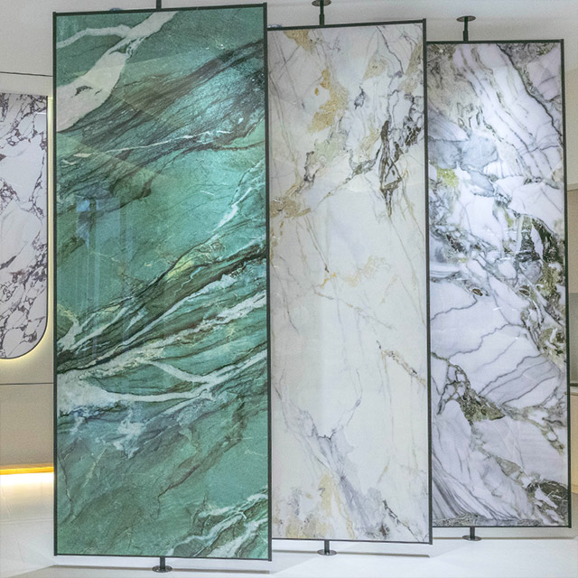 Paneles de pared de mármol sintético