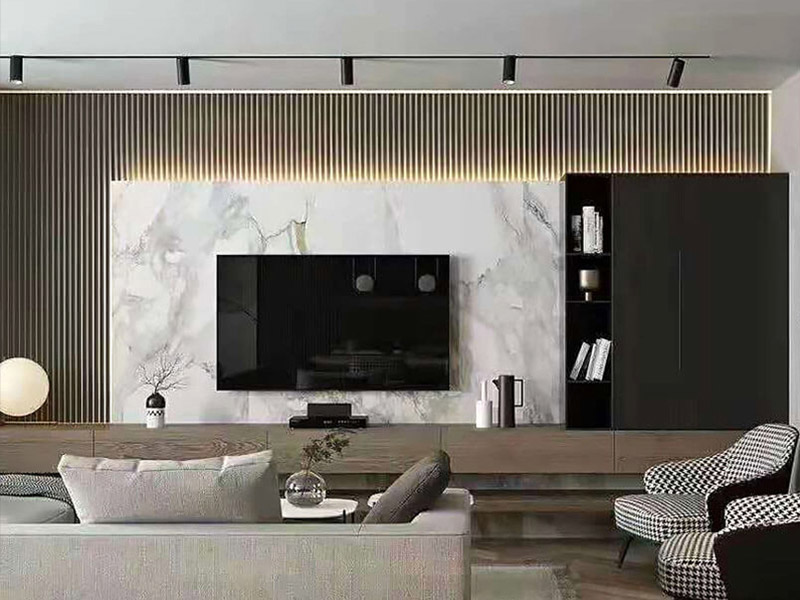 Rejillas de lamas de WPC y paneles de pared de PVC