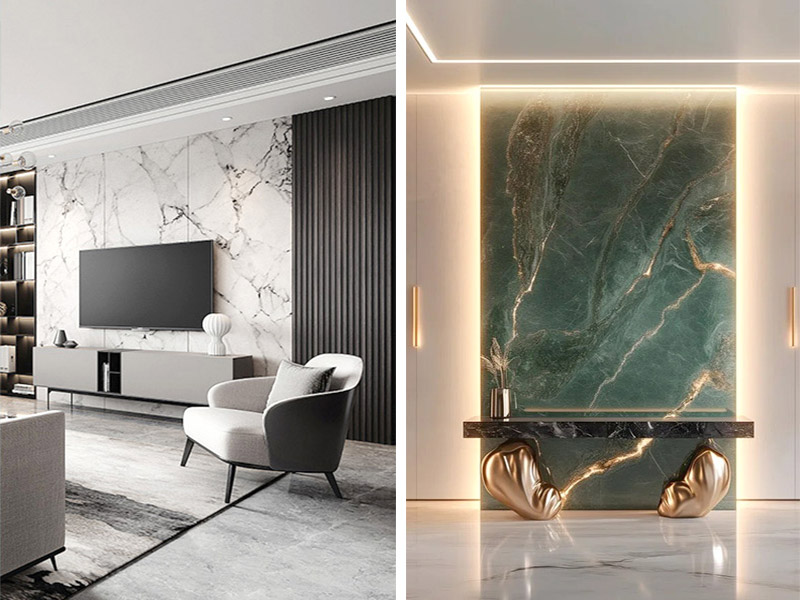 ¿Cómo identificar el mármol sintético?