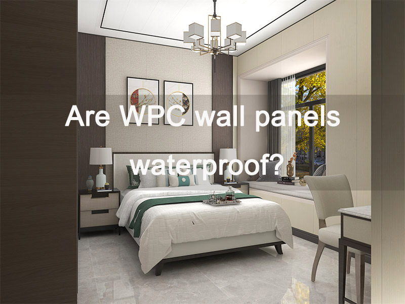 ¿Son impermeables los paneles de pared de WPC?