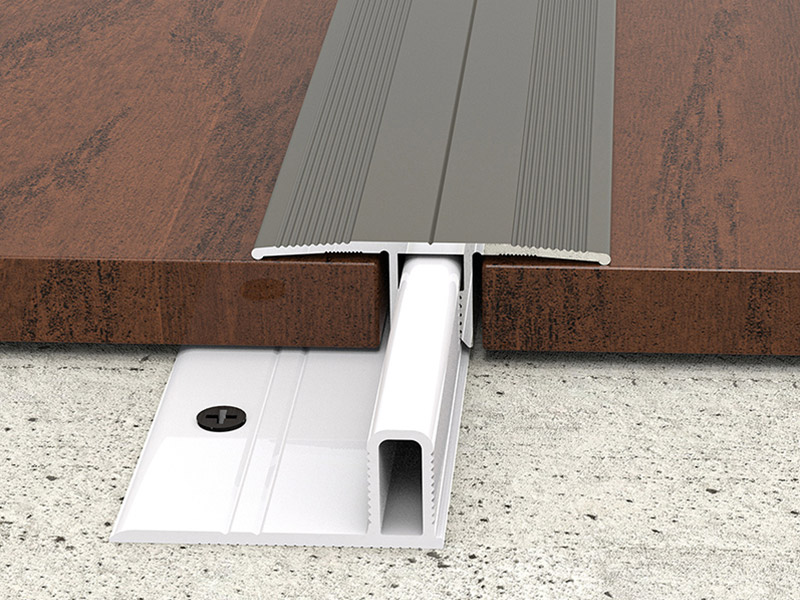 Tira de transici&oacute;n de piso en T de aluminio