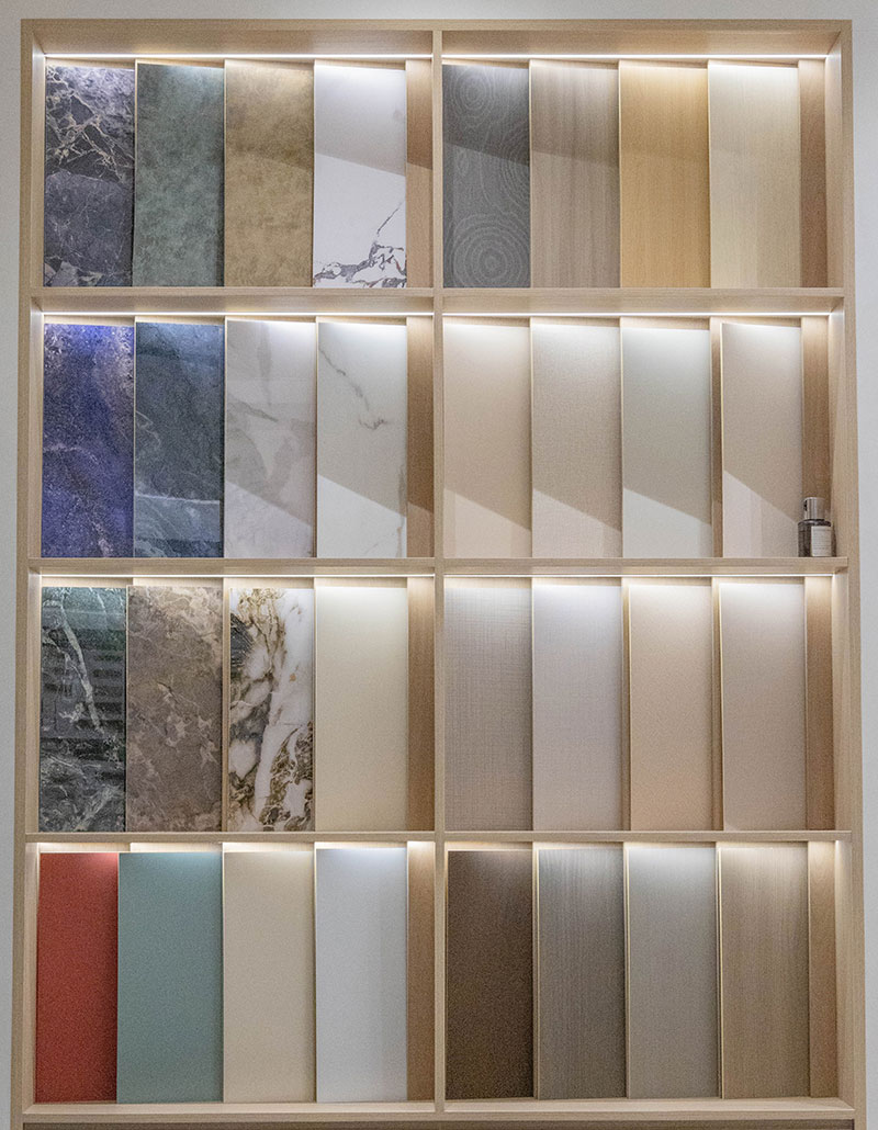 Paneles de pared de m&aacute;rmol de PVC