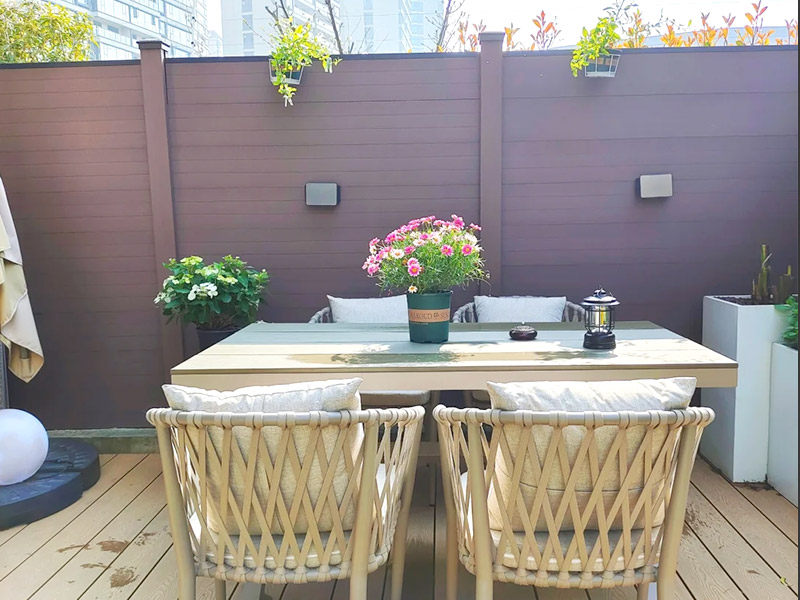 Paneles de WPC para exteriores