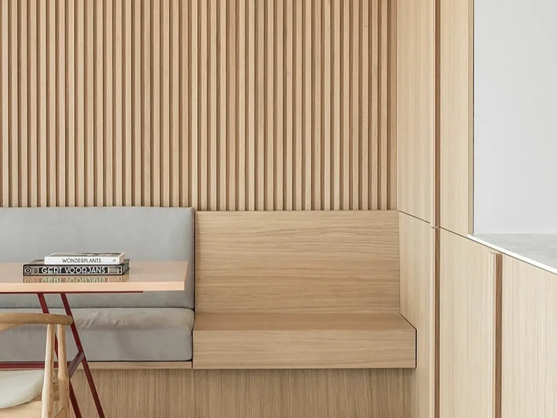 ¿Qué madera usar para la decoración de la pared?