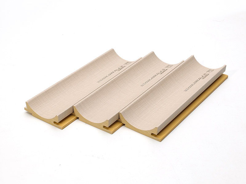Paneles de pared estriados de PVC de arco interno de 51,7 * 15 mm