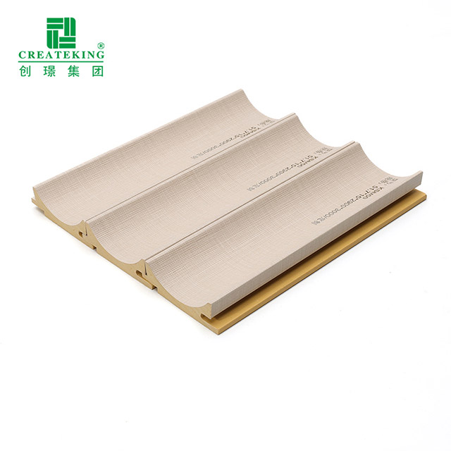 Paneles de pared estriados de PVC de arco interno de 51,7 * 15 mm