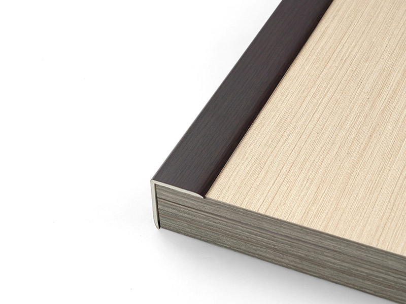 Tiras de ribete para pisos de madera maciza en forma de L de PVC de 30 * 25 mm