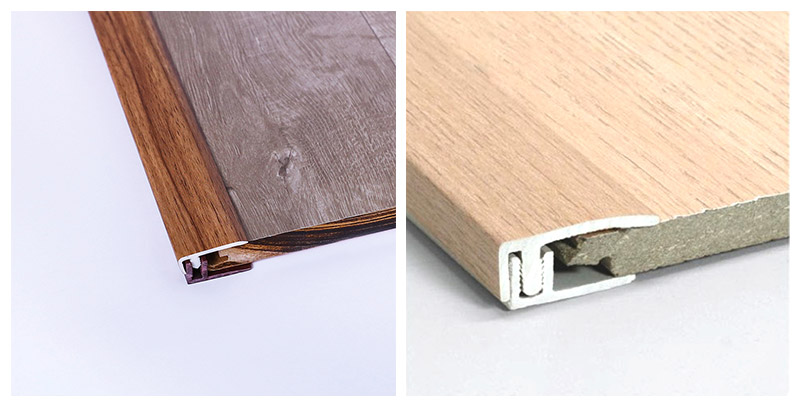 Bordes de suelo de PVC en forma de F de 30*10,5 mm