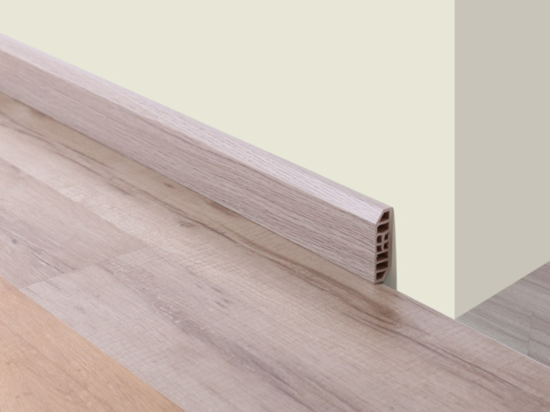 Rodapi&eacute;s de PVC de 55*15 mm