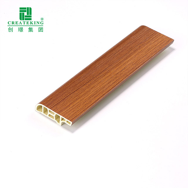 Zócalos SPC de veta de madera de 50 * 15 mm