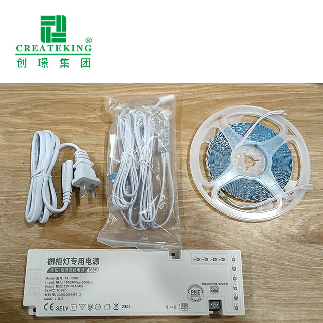 Rodapié de aleación de aluminio LED de 80*9 mm