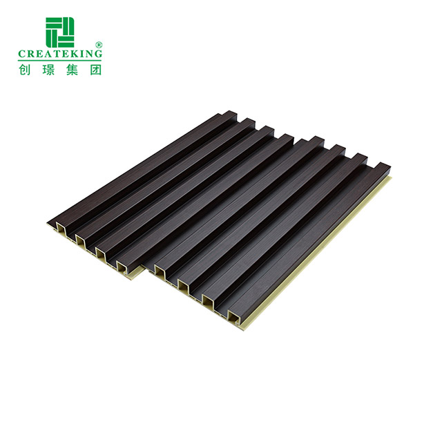 Panel de pared WPC duradero integrado, precio de fábrica de techo, material decorativo ignífugo para decoración del hogar