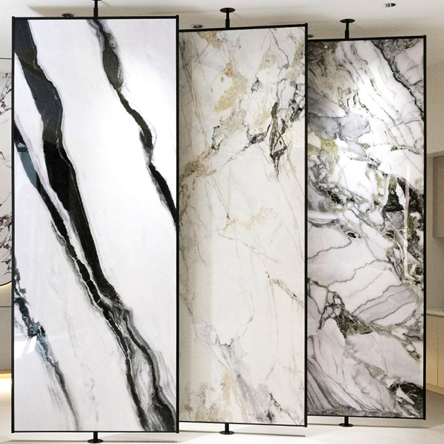Paneles de pared de mármol sintético