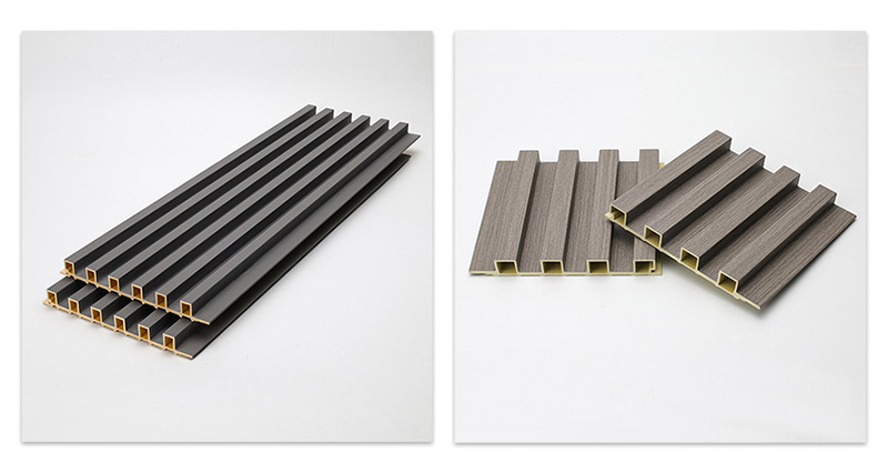 Paneles de pared huecos con orificios cuadrados