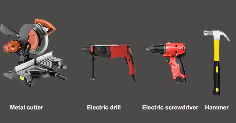 Mamparas de escalera antideslizantes de aluminio