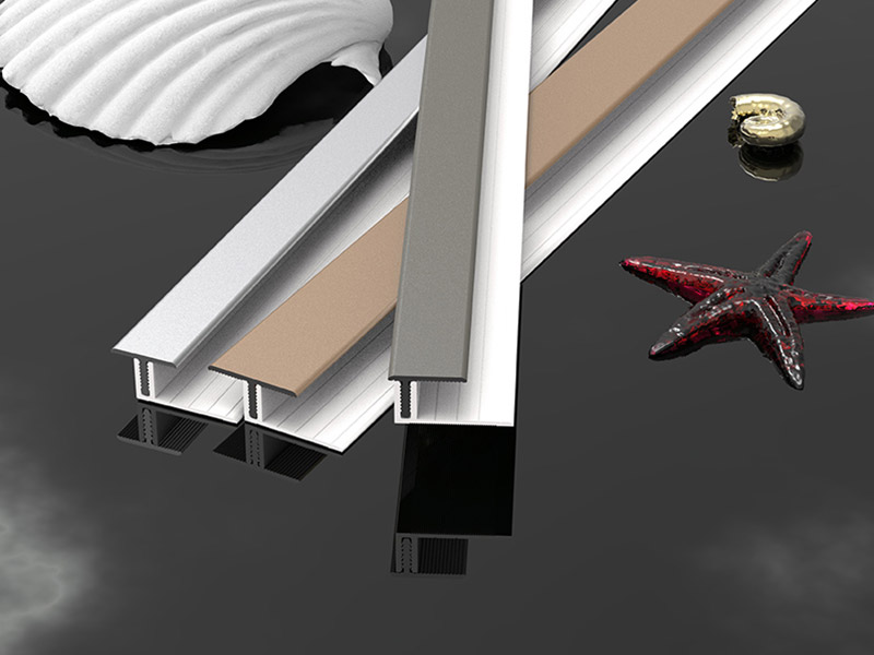 Molduras de piso de aleaci&oacute;n de aluminio en forma de T