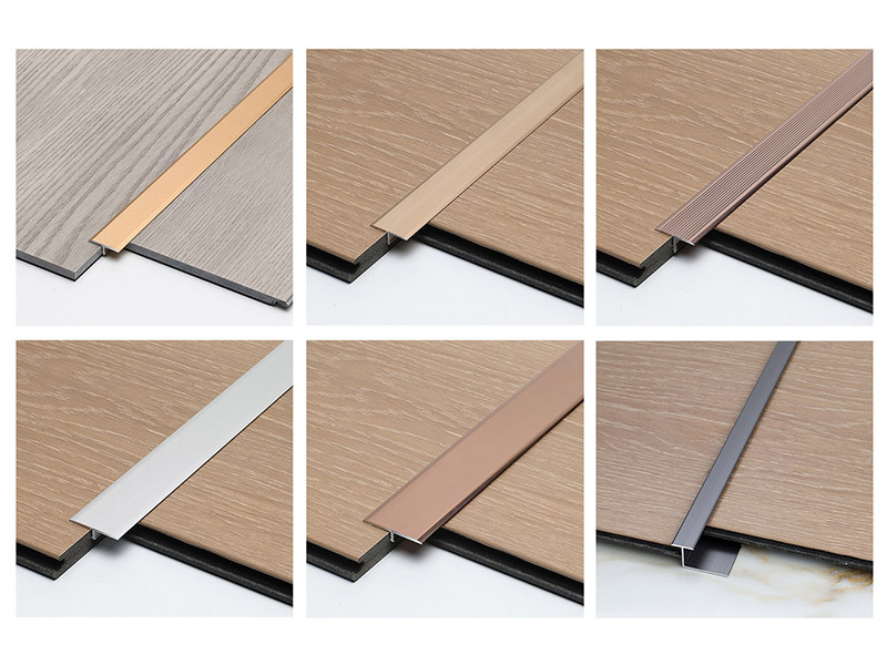 Borde del piso en forma de T de aleación de aluminio | Una solución de transición de piso duradera y elegante