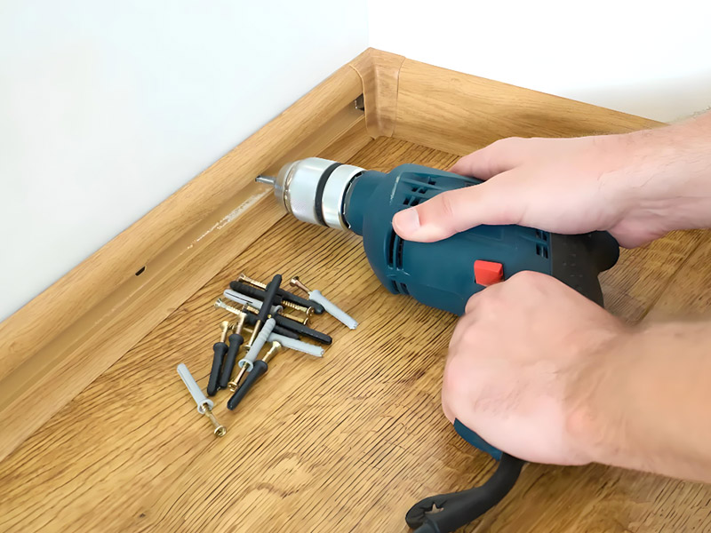 ¿Cuáles son los métodos de instalación de rodapiés?