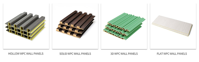panel de pared de WPC