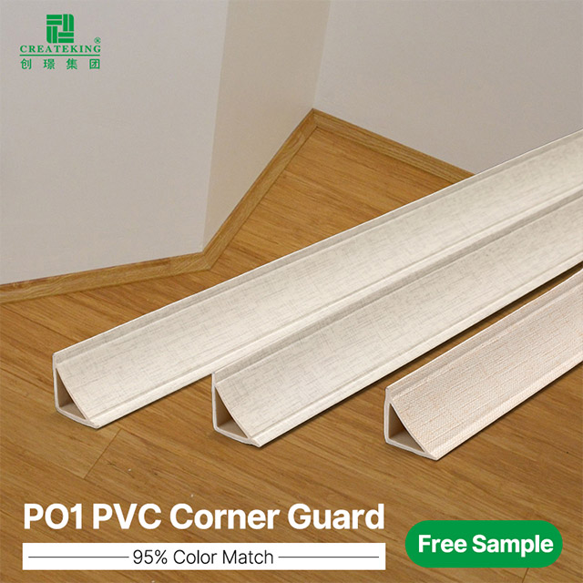 Bordes de esquina interior de PVC de 20*20 mm