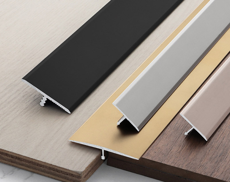 Características, usos y métodos de instalación de tiras de borde de aleación de aluminio en forma de T
