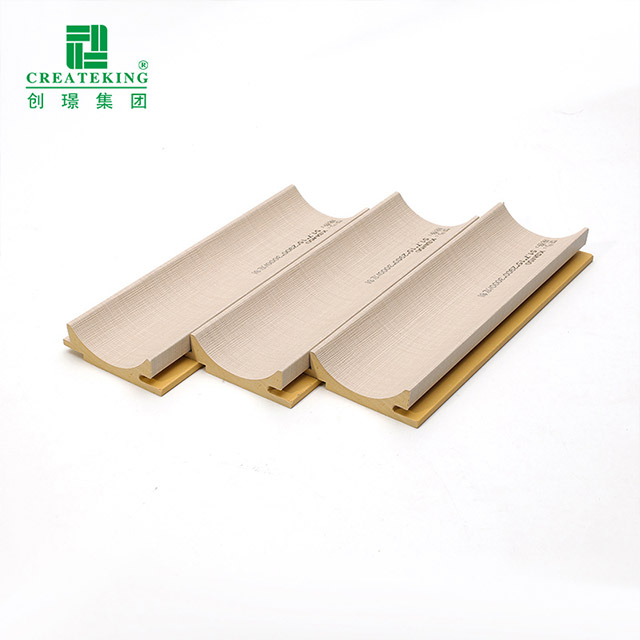 Paneles de pared estriados de PVC de arco interno de 51,7 * 15 mm
