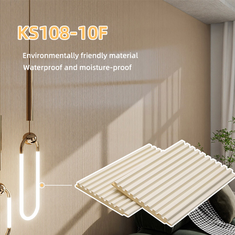 Rejilla s&oacute;lida estriada de PVC de 108*9,2 mm