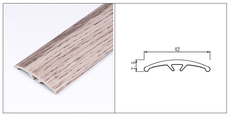 Tiras de transici&oacute;n para pisos de 42 * 7,5 mm