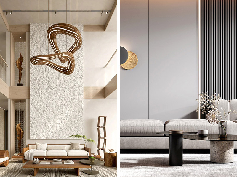 panel de piedra blanda y panel de pared de PVC