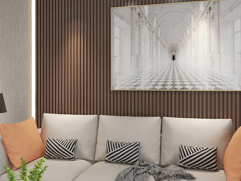 Paneles de pared huecos de WPC