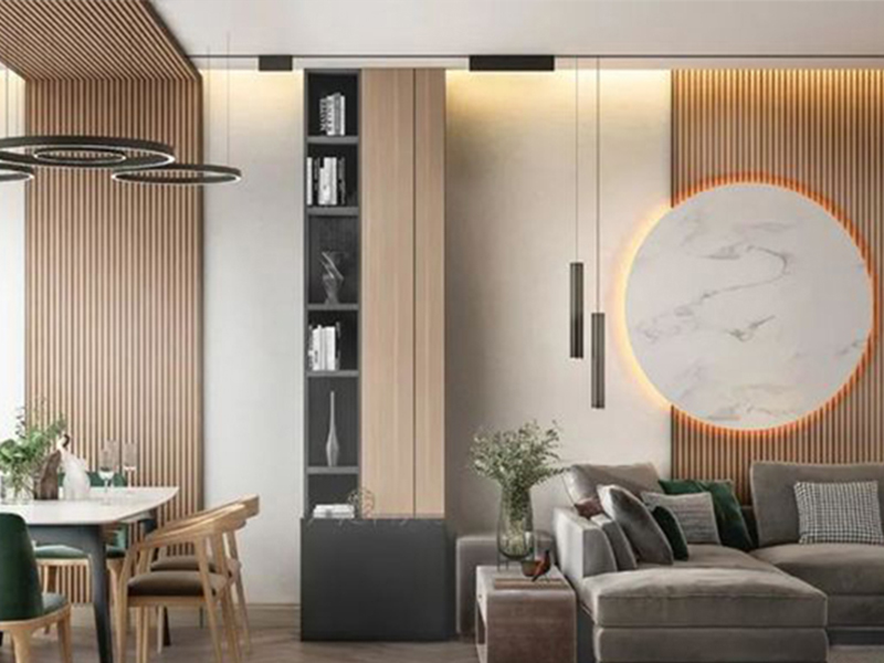 Paneles de pared huecos de WPC