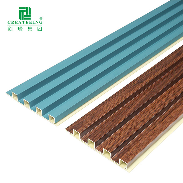 El fabricante de Foshan modificó la decoración interior del panel de pared WPC impermeable para requisitos particulares