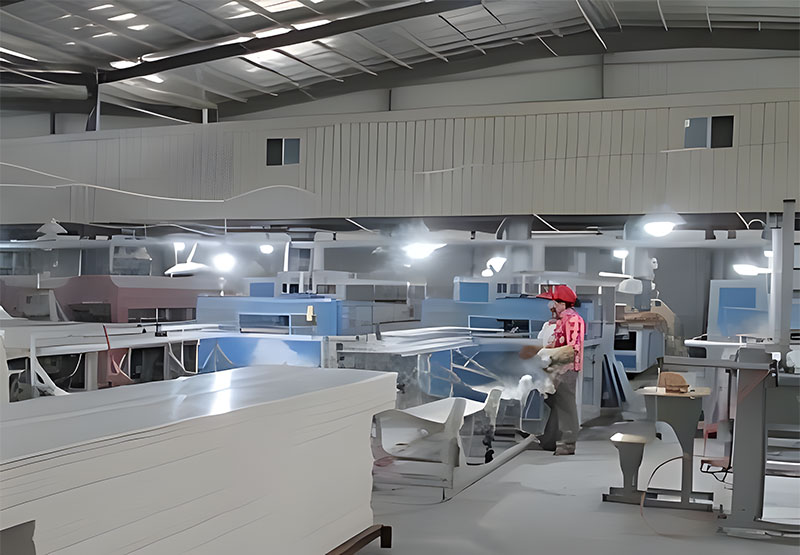 Panel de pared decorativo de WPC