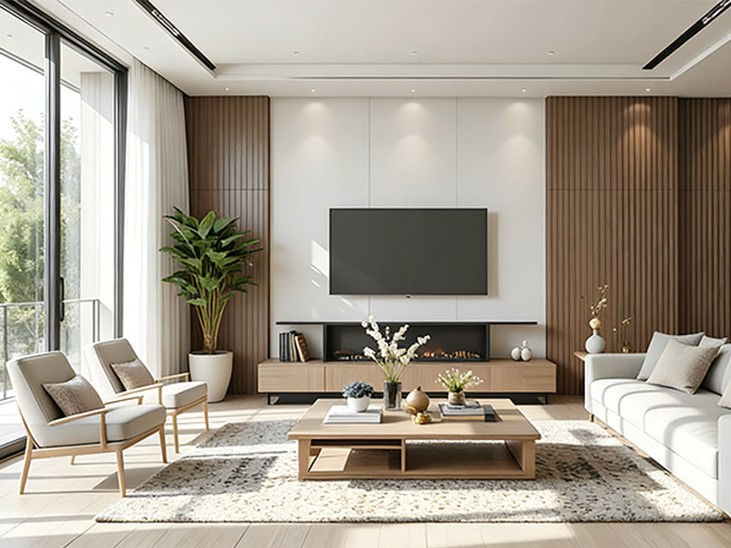 Limpieza y mantenimiento de paneles de pared WPC.