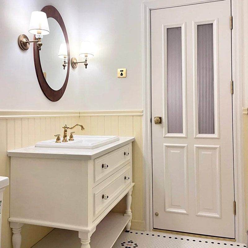 Paneles de pared de WPC para el baño